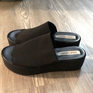 Steve Madden platform sandals 90s